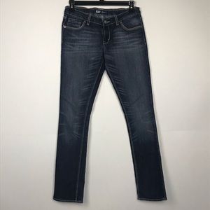 Levi’s Girl Adjustable Waistband Dark Skinny Jeans